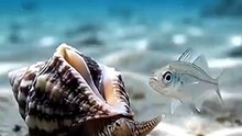 The Ocean Floor's Stealthy Harpoon Hunter! 🐚⚡🐟