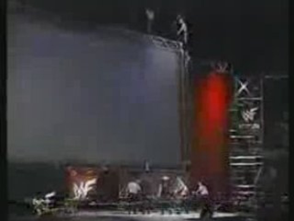 Road Warrior Hawk Falls Off The Titantron
