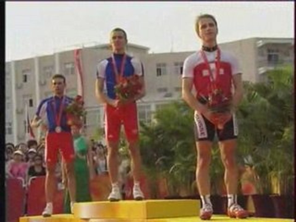 JO Pékin-Podium Julien Absalon