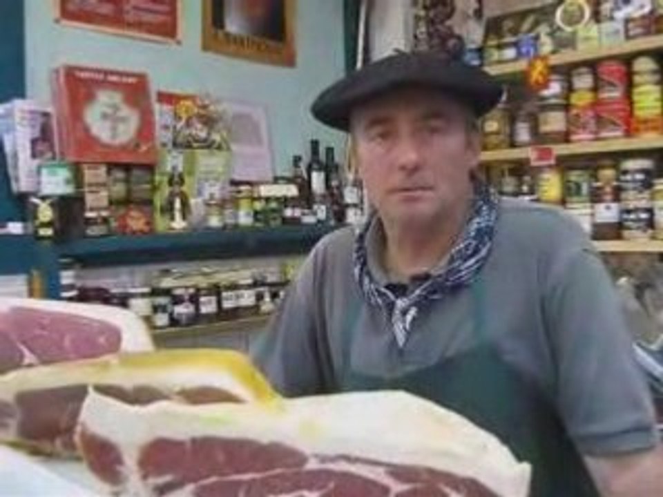 Pettan, the Basque sausage and ham vendor