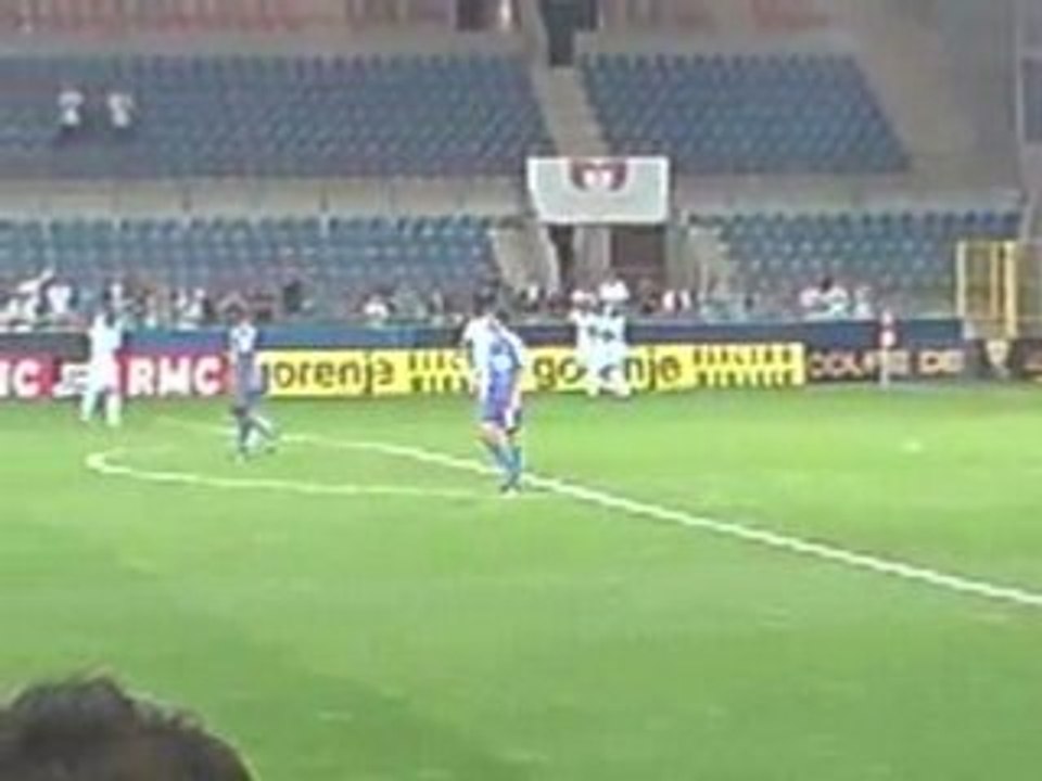 But de Belghazouani RCS - Bastia