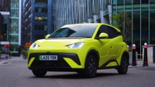BYD Dolphin Surf Exterior Design in Lime Green
