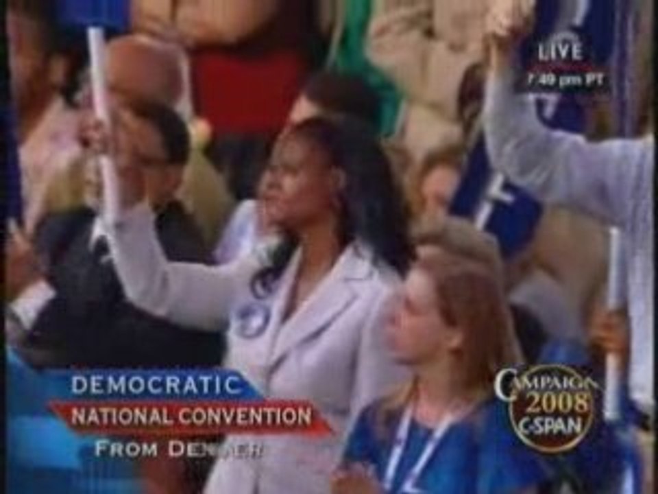 Michelle Obama at the Democratic Convention 2/2