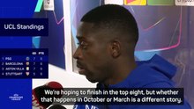 Dembele remains focused after PSG beat City