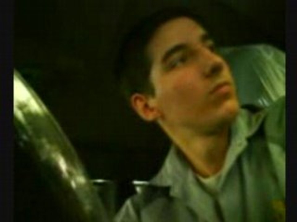 Dans la voiture d-un client