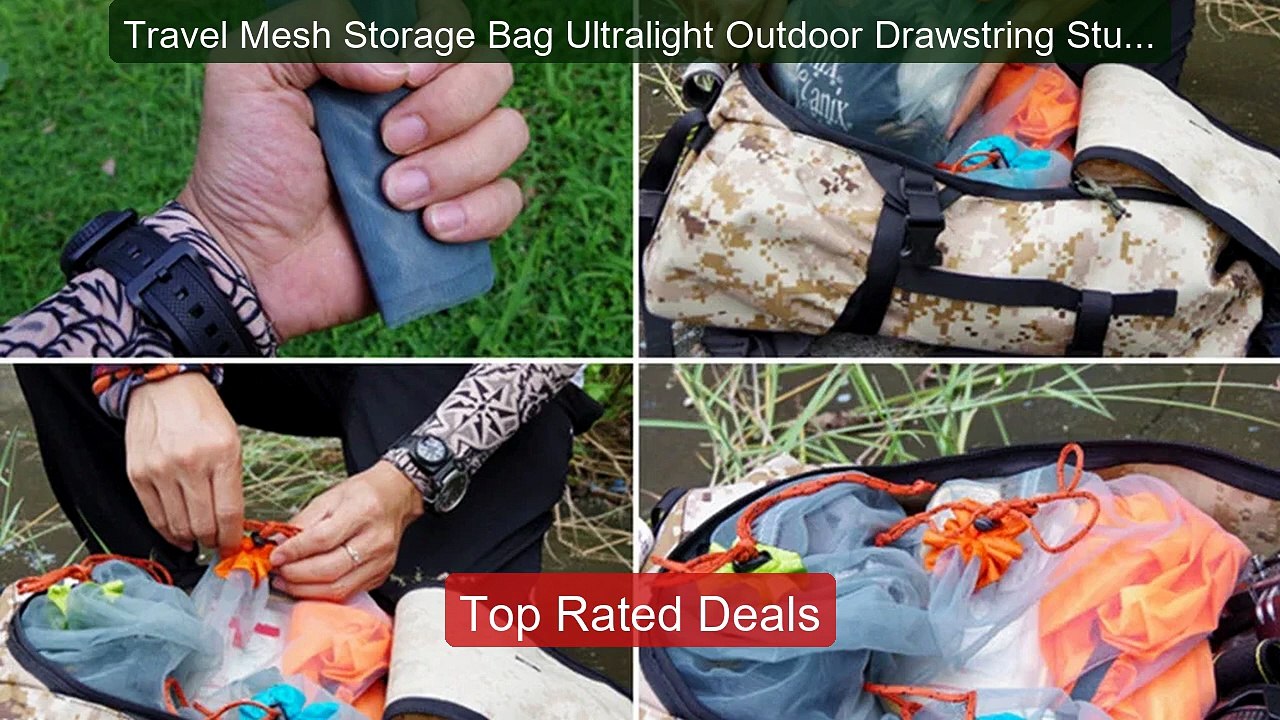 Travel Mesh Storage Bag Ultralight Outdoor Drawstring Stuff... -- Top Pick 2026 | Unbeatable Price!