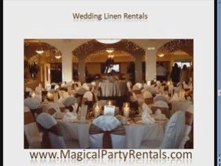 Wedding Linen Rentals