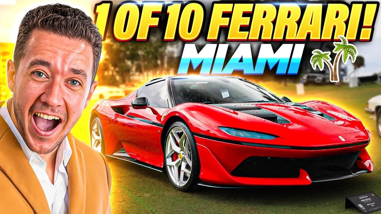 Miami Hypercar Hunt: Chris and Cars Vlog at Motorcar Cavalcade