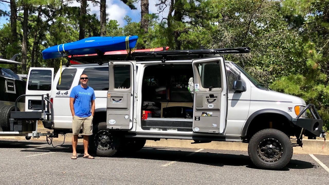 Teachers’ 4x4 Adventure Van and WeeRoll Camping Trailer Tour