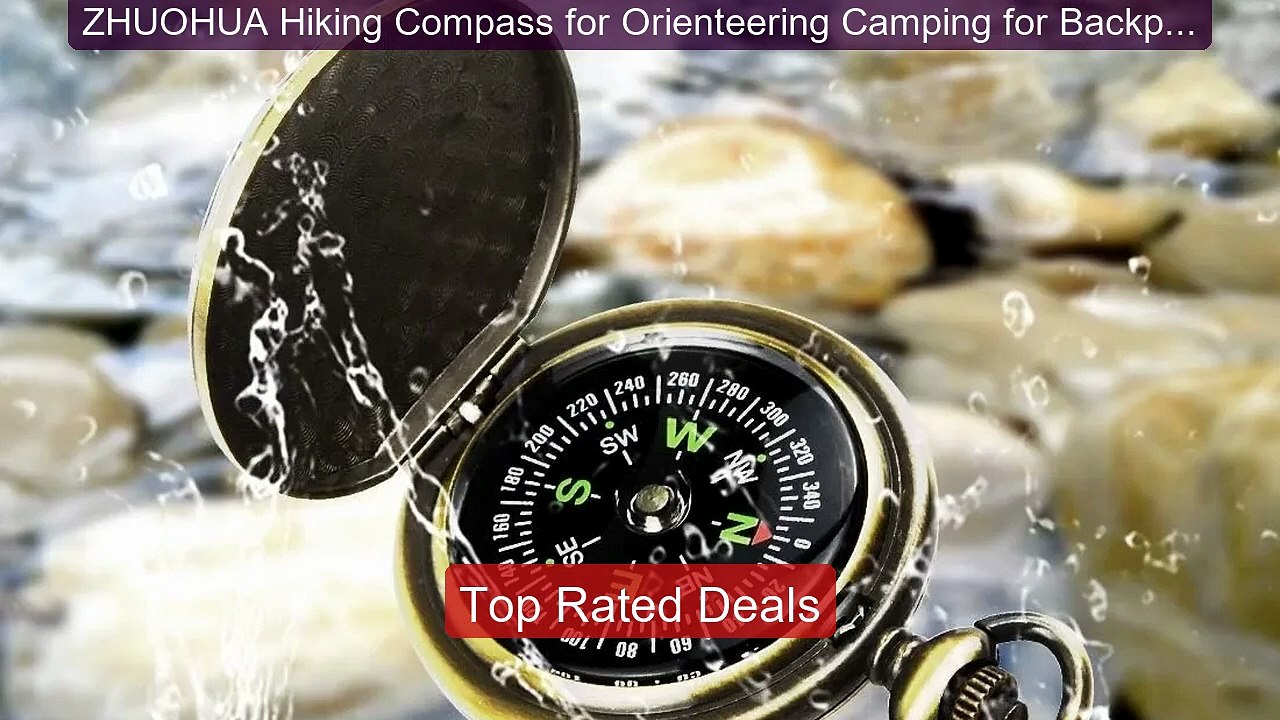 ZHUOHUA Hiking Compass for Orienteering Camping for Backpackin... -- Best Buy 2026 | Great Quality!