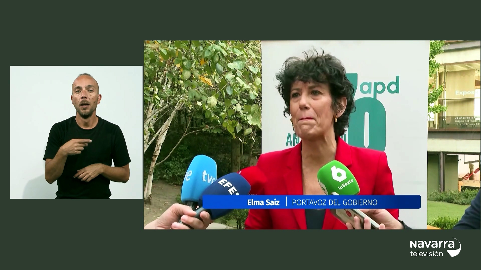Noticias de Navarra 14:30h 15/10/2026 Lengua de Signos