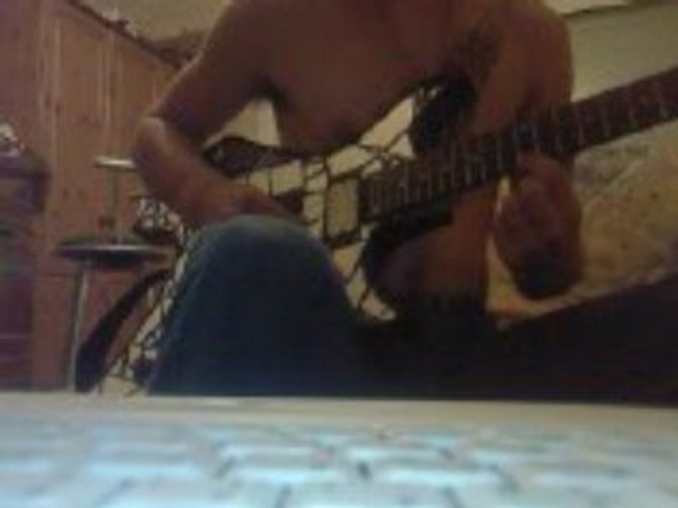 Guitare ironkiss-kiss-star spangled banner