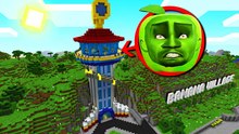 SAKADUNG APPLE SHOWS UP AT THE PAW PATROL HOUSE IN MINECRAFT 😱
