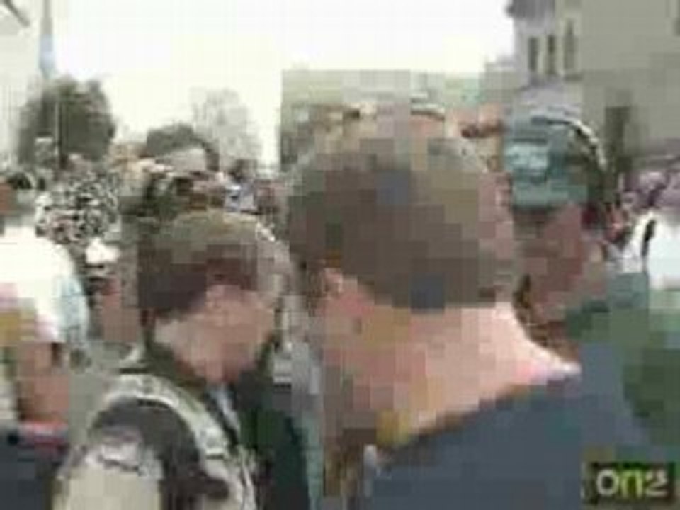 Alex Jones Confronts Michelle Malkin at the DNC