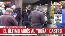 El último adiós al "Roña" Castro: la despedida del campeón del mundo