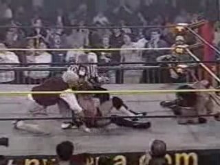 Aj Styles Vs Syxx pac NO DQ   X Divsion title match part 2