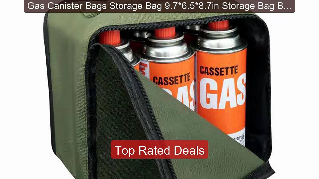 Gas Canister Bags Storage Bag 9.7*6.5*8.7in Storage Bag Breathable ...