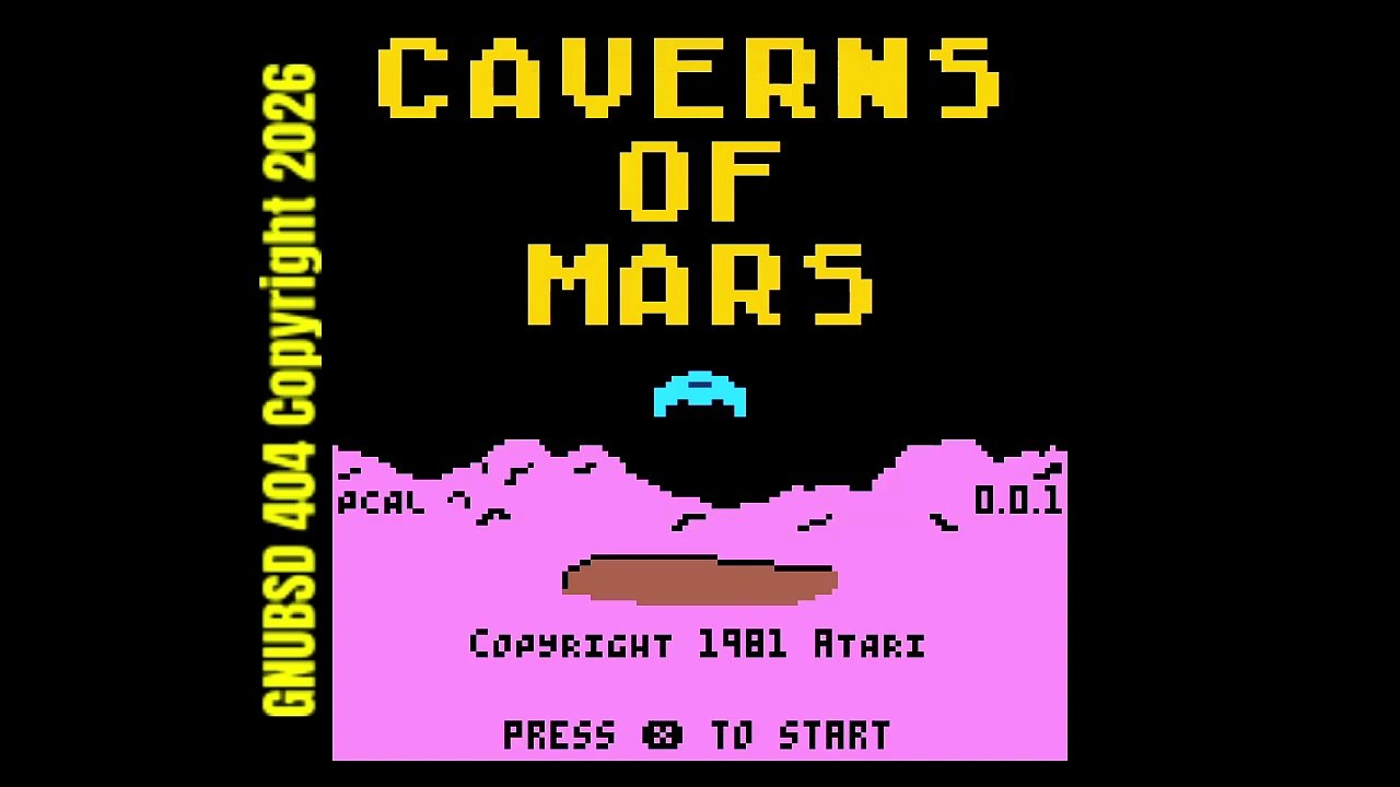 GNUBSD404 Long N353 Cavern of Mars (Linux/Web/Pico) - video Dailymotion