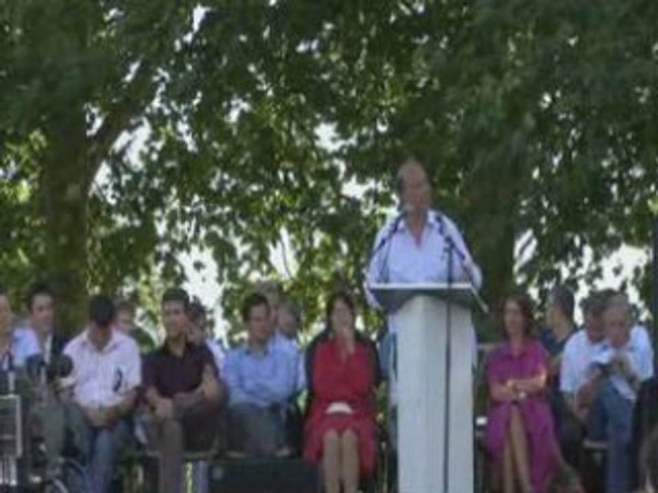 Pierre Moscovici à Frangy en Bresse - partie 3