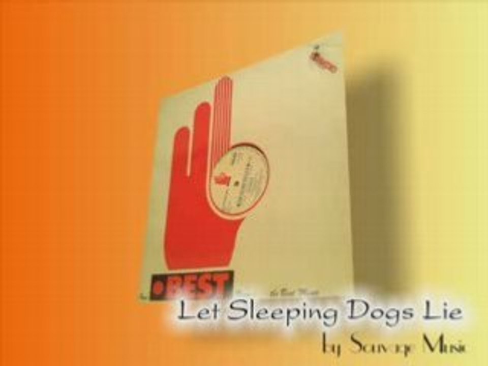 Let Sleeping Dogs Lie_Intrigue