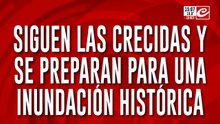 Alerta máxima en 5 provincias: se inundaron barrios y hay evacuados