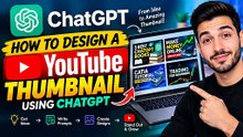 How to Design a Youtube Thumbnail using ChatGBT