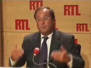 François Hollande invité de RTL (27/08/08)