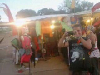 boom festival 2008, début de la soirée