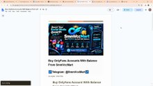 Best USA Markets: Is Buying an OnlyFans Account With Balance Safe?