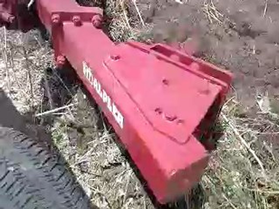 CLAAS ARES 567 ATX 6' lı 16 Numara Pullukla Tarlada PART3