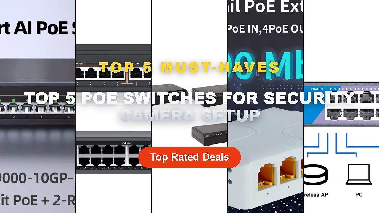 Amazing Top 5 POE Switches For Security Camera Setup You Need To See ...