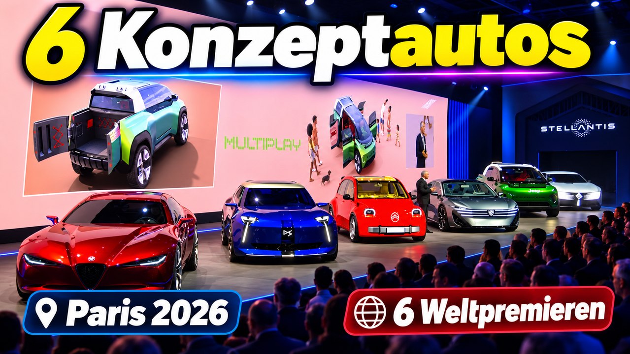 DS F3VER, FIAT Multiplay & Co. – neue Designideen von Stellantis 2026 ...
