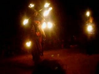 boom festival 2008, un spectacle de feu hallucinant