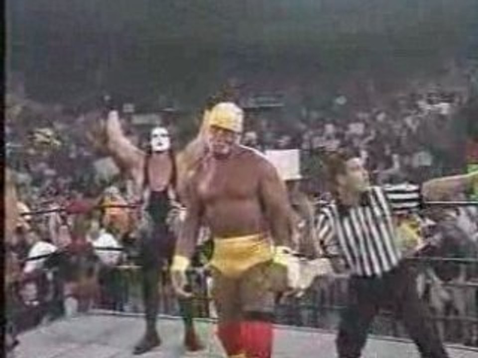 Goldberg & Hulk Hogan & Sting vs. Kevin Nash & Sid Vicious