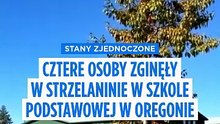 Strzelanina w szkole podstawowej w Oregonie: nie żyją 4 osoby, w tym dzieci