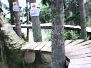 Crans-Montana bike park headcam