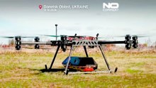 Ukraina prezentuje drona-ambulanse, który ratuje życie w kilka minut