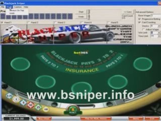 Blackjack Tips : Blackjack Sniper Explained $3000 per day