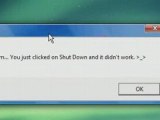 Shut Down Error