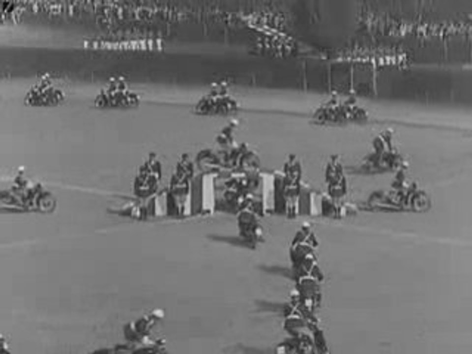 Magnifique spectacle de motos