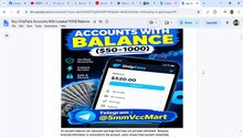 SmmVccMart: To Buy! OnlyFans Account With Balance in Online