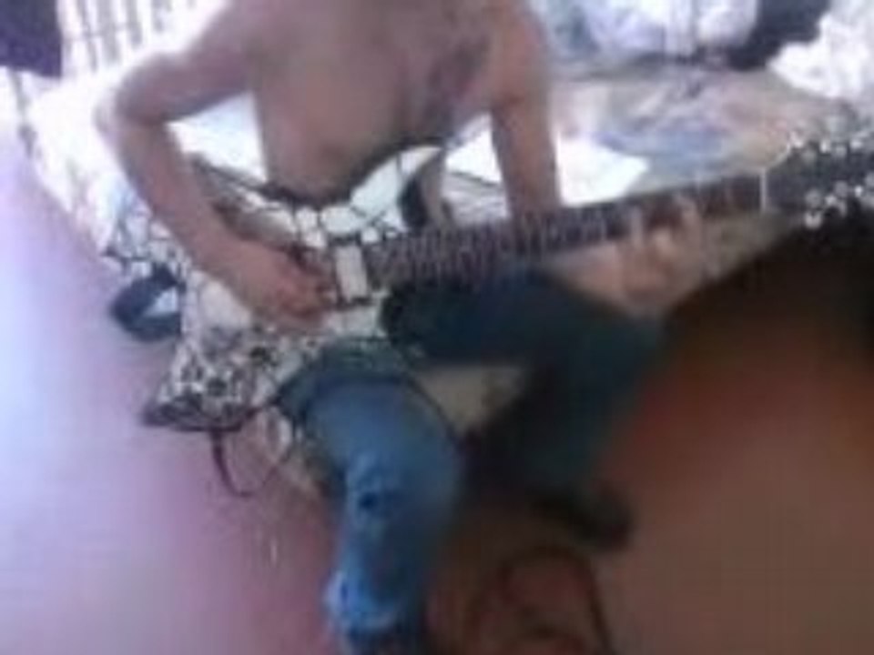 Guitare ironkiss-kiss-god of thunder