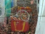 World's biggest tomato fight