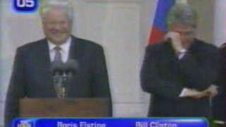 Fou rire - Eltsine Bill Clinton