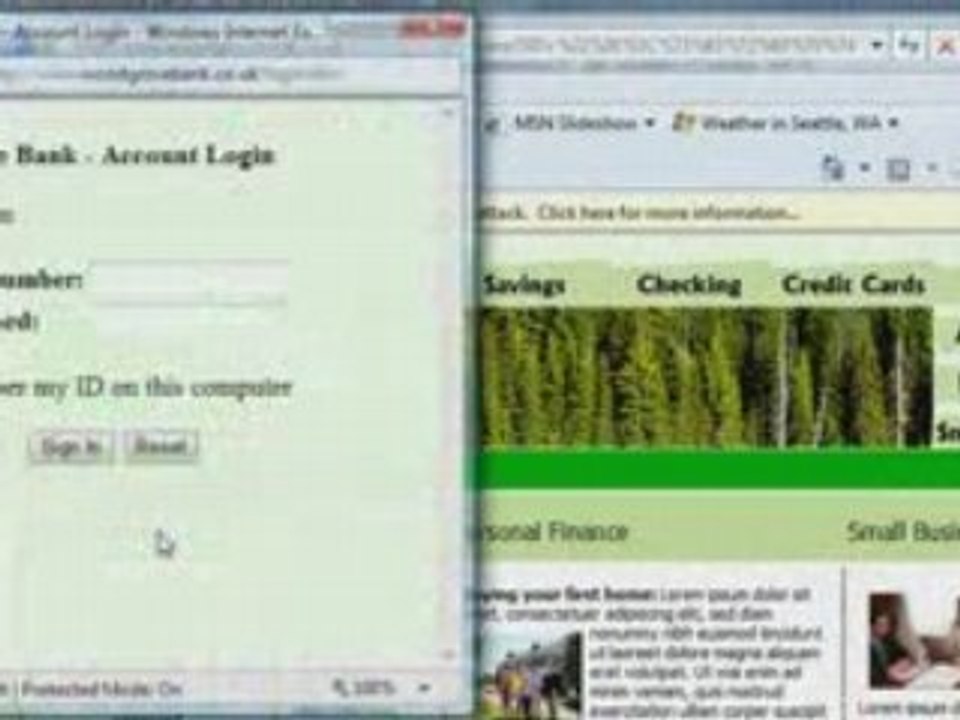 Staying on top of personal finances with Internet Explorer 8