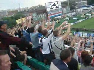 Волна на стадионе "Металлург"