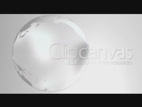 Stock footage - rotating globe, Clipcanvas.com