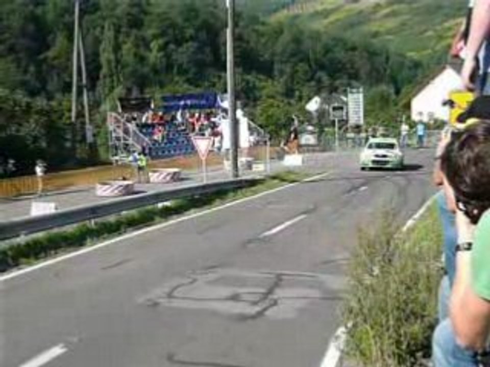 rallye d'allemagne 2008, es1 Ruwerthal-Fell, skoda fabia