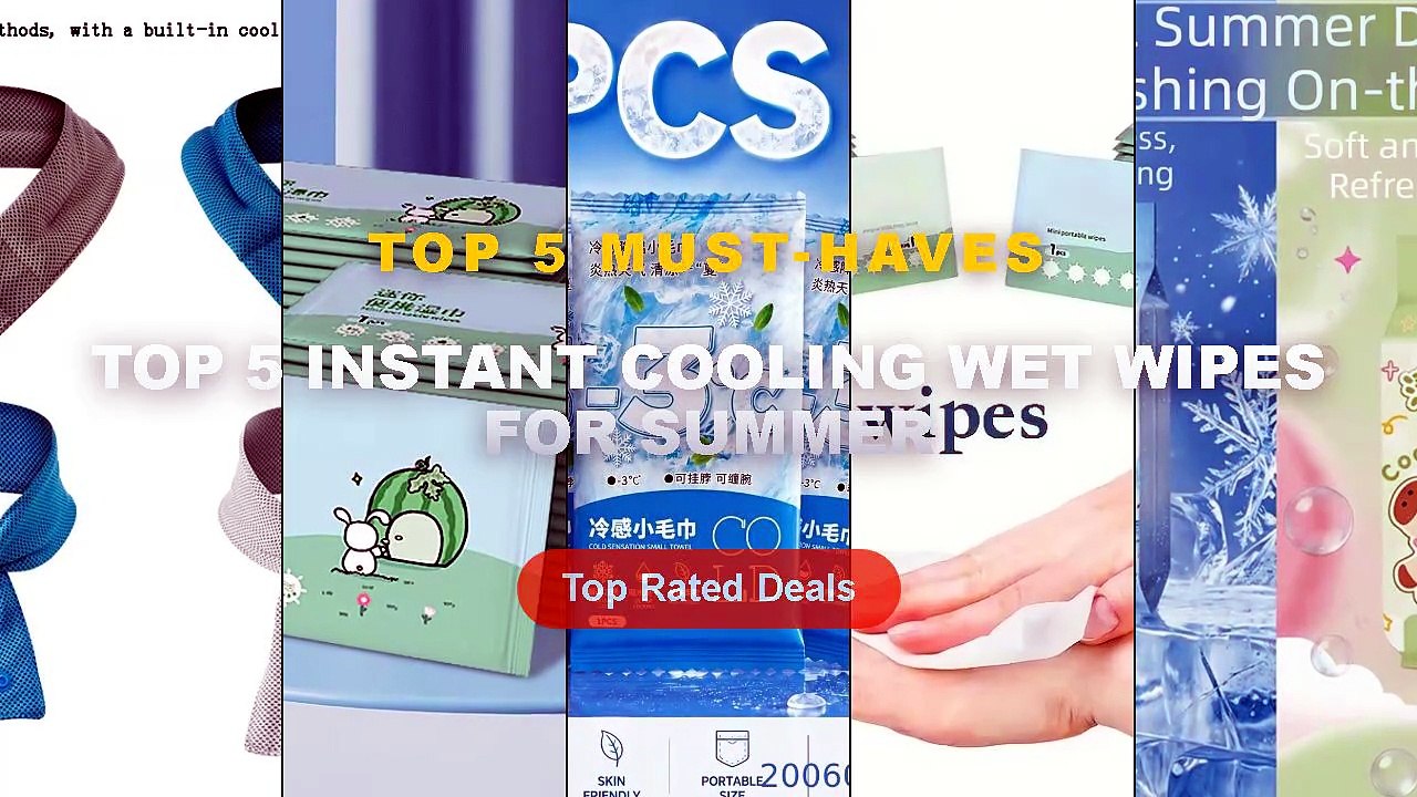 Best Top 5 Instant Cooling Wet Wipes For Summer on AliExpress | Review ...