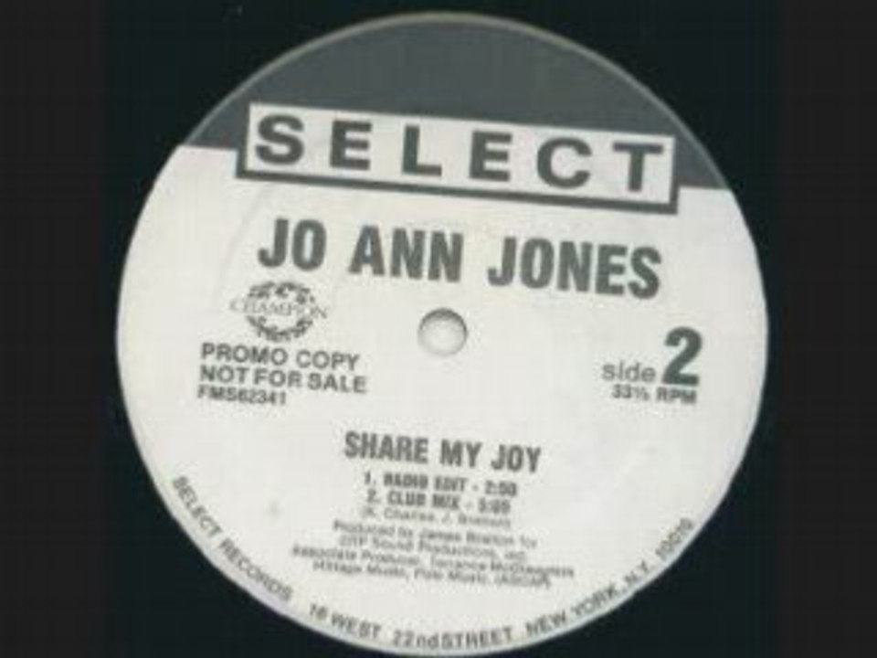 Jo Ann Jones_Share My Joy
